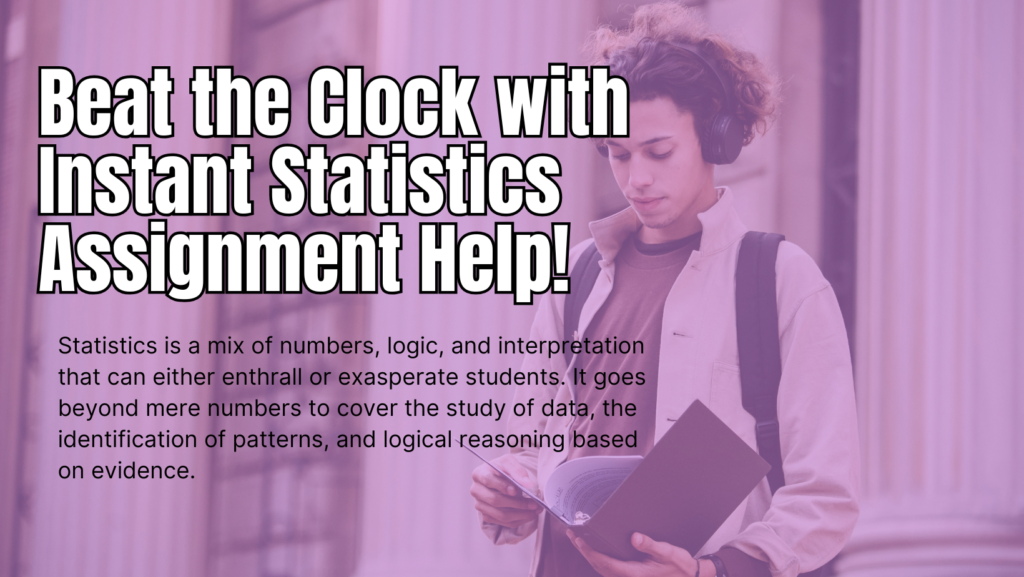 Statistics assignment help