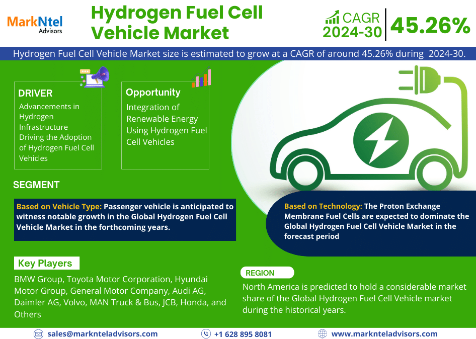 Hydrogen Fuel Cell Vehicle Marke