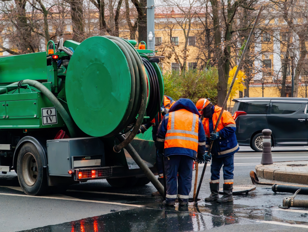sewage washing machine