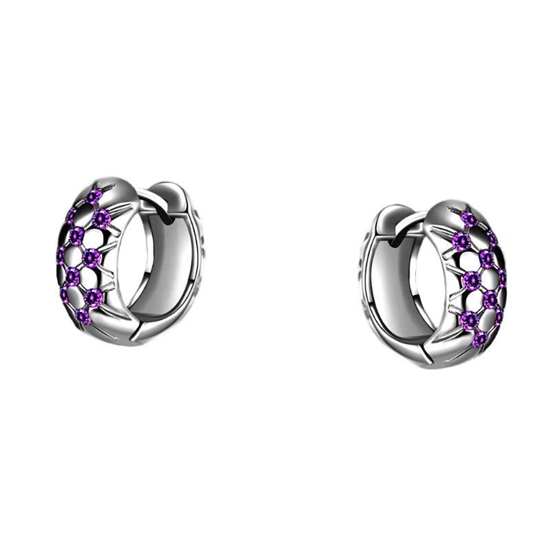 amethyst earrings