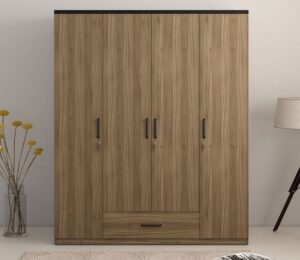 wardrobe with mirror