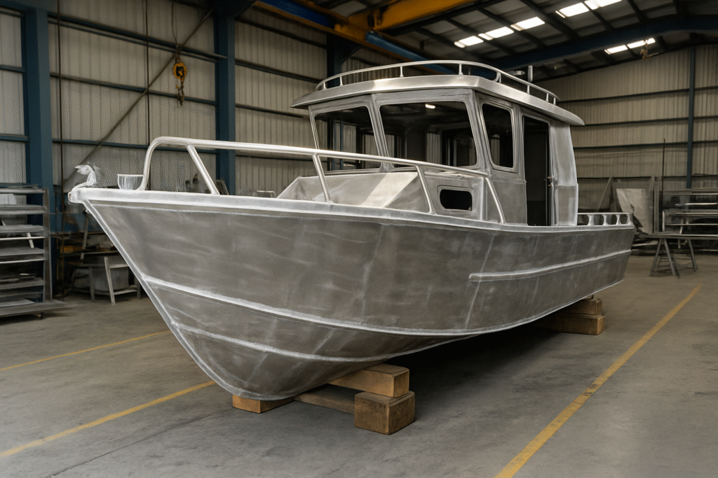 aluminium boat building
