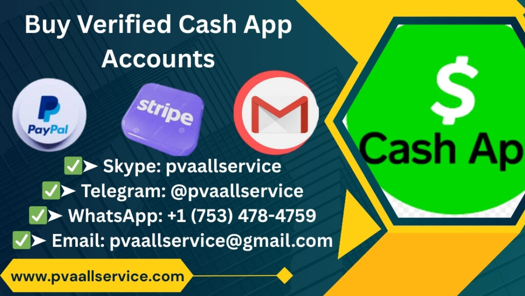 buy cash app verified account with pvaallservice