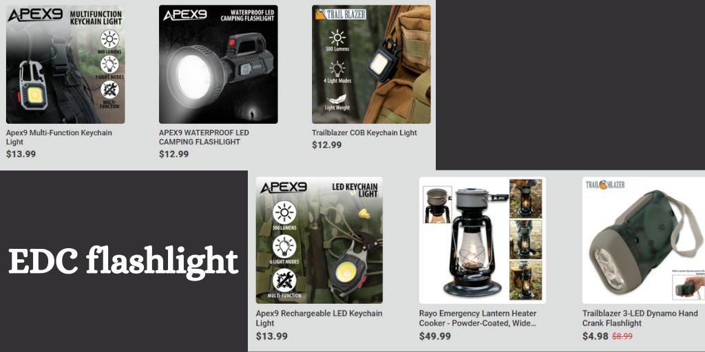 EDC flashlight