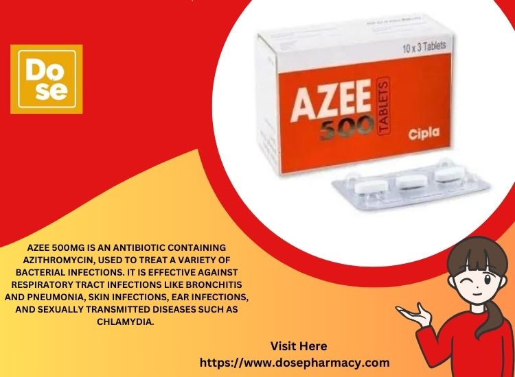 Azee 500mg: The Antibiotic You Can Rely On for Bacterial Infections