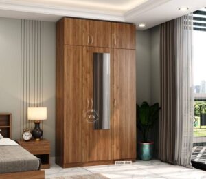 Wardrobe with Mirror
