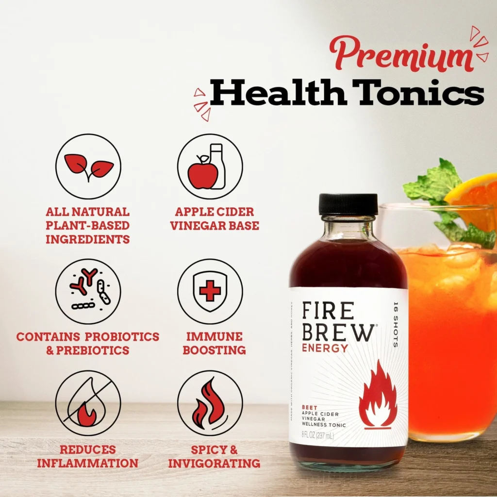 apple cider vinegar energy drink