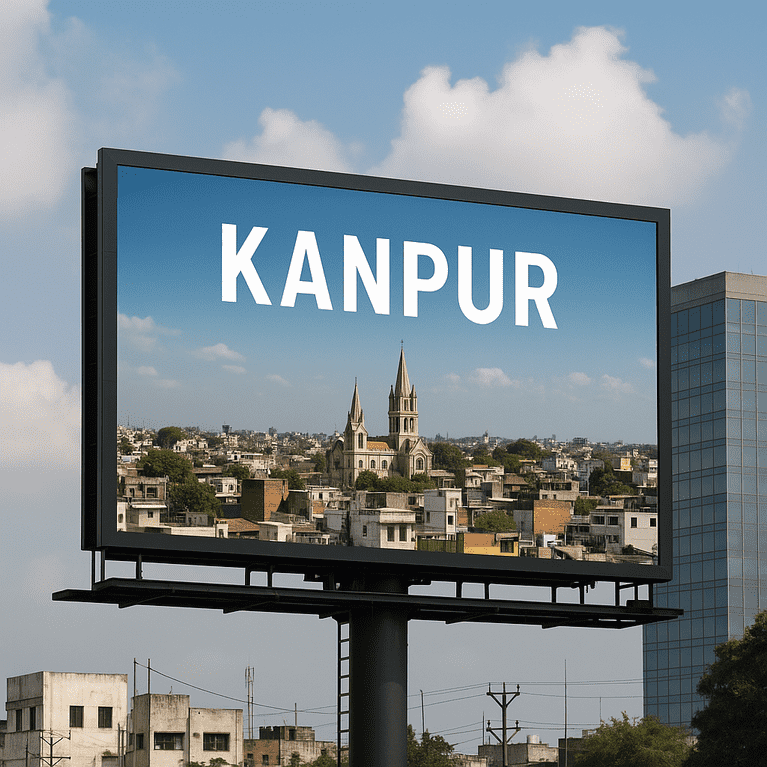 digital board advertising Kanpur