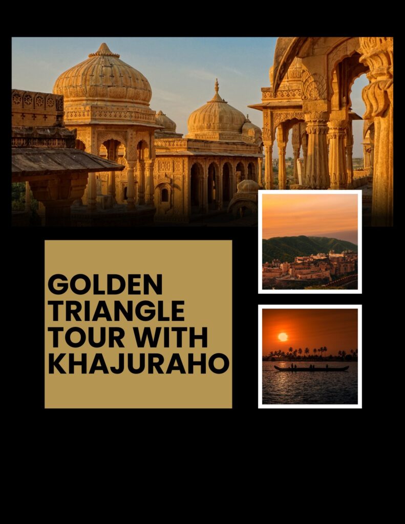 golden triangle tour with khajuraho