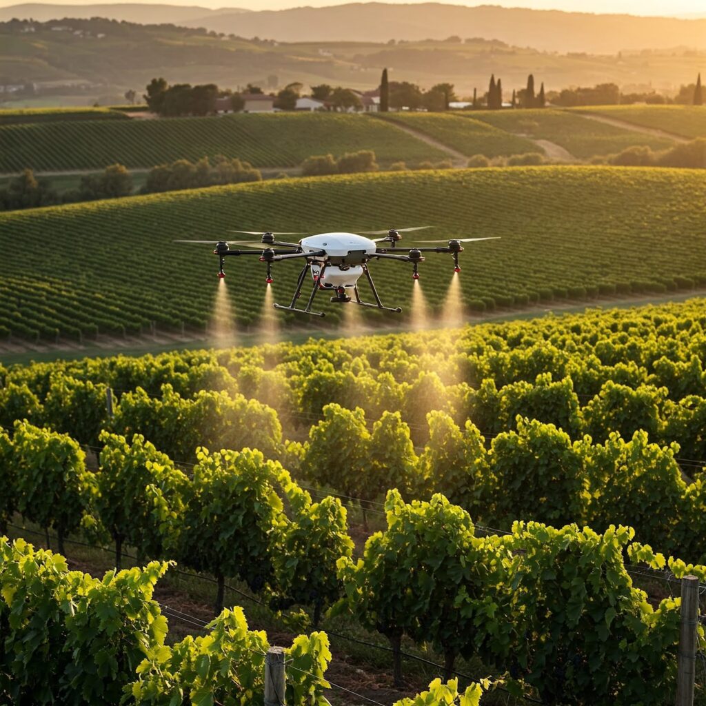 viticultura de precisión con drones