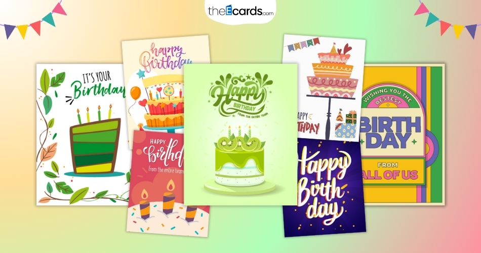 Eco-Friendly Birthday Cards: Green Celebrations 3 Happy birthday cards