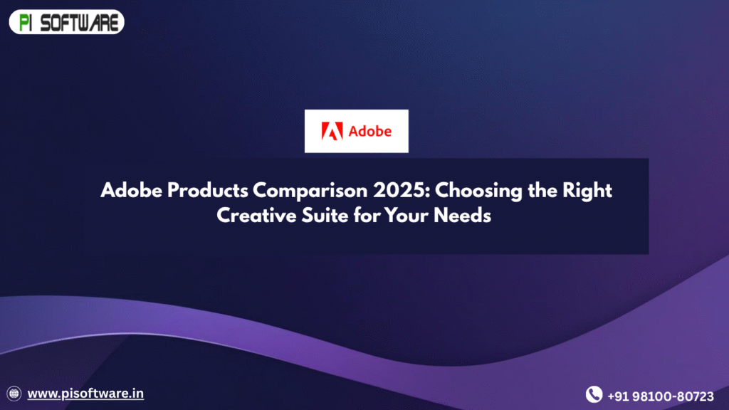 Adobe Products Comparison 2025: Choosing the Right Creative Suite for Your Needs