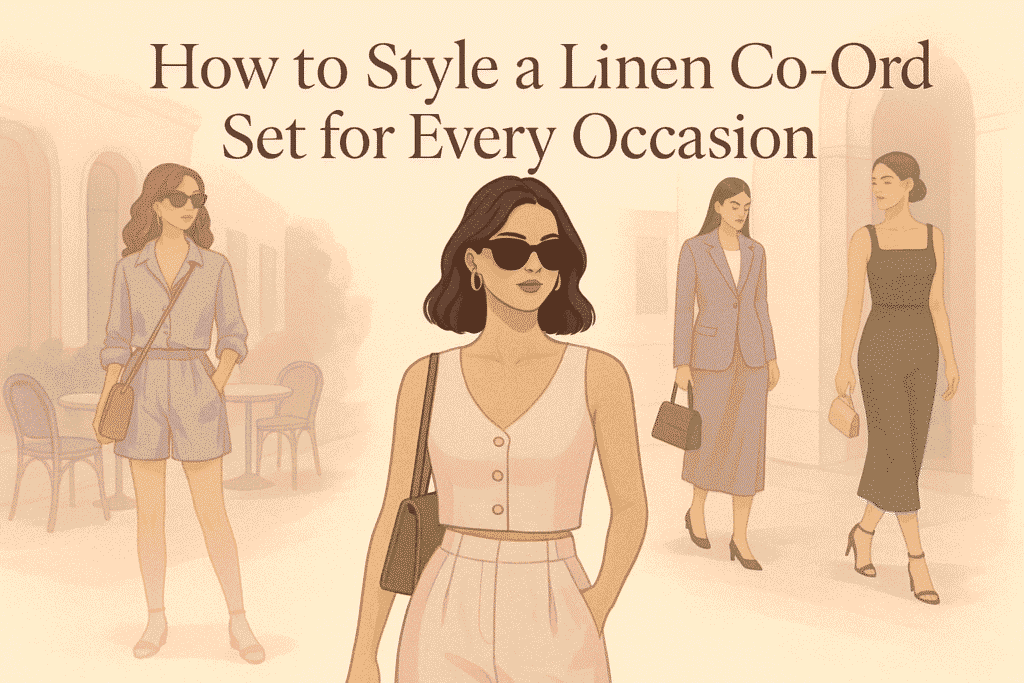 How to Style a Linen Co-Ord Set for Every Occasion: From Brunch to Office