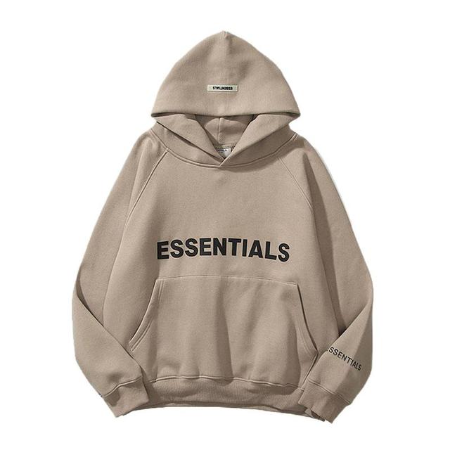 ESSENTIALS Oversized Hoodie beige 1