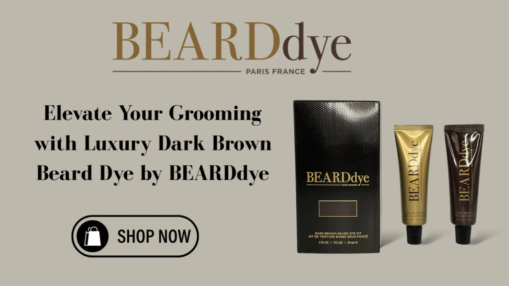 Luxury Dark Brown Beard Dye