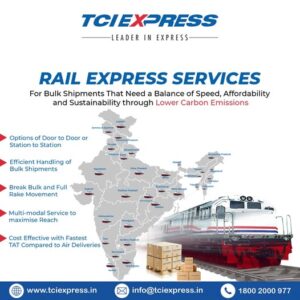 TCI Express: India’s Fastest Logistics Company Delivering Speed, Safety, and Scalability 1 TCI Express- Rail Express Services