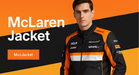 Formula Biker Racer McLaren F1 Team Jacket