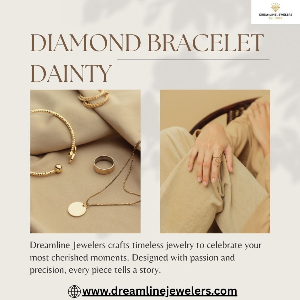 diamond bracelet dainty
