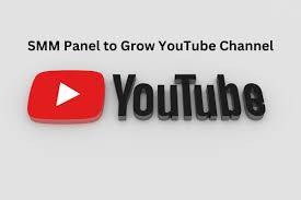 SMM panel promotion with a YouTube logo and text “SMM Panel to Grow YouTube Channel.”